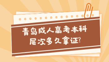 青岛成人高考本科