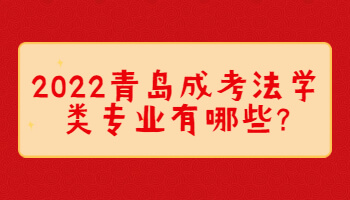 青岛成考法学类专业